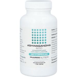 Ashwagandha 600 Pharmanutrics V-Caps 120