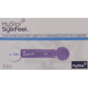 Mystar Sylkfeel Lancetten 33g Ultra Dun 100