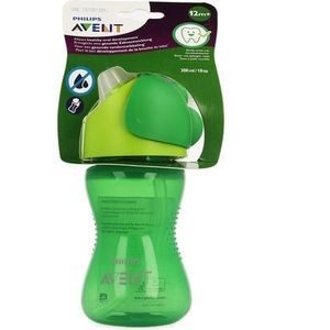 Philips Avent Drinkbeker Rietje Boy Groen 300 ml Scf798/01  -  Bomedys