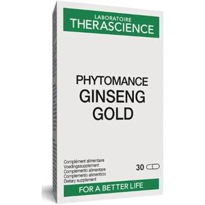 Ginseng Gold Caps 30 Physiomance Pt286  -  Therascience