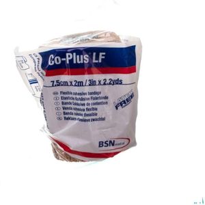 Coplus Bande Coh. zonder latex 7,5cmx2,0m Huid 7210017