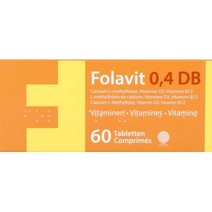 Folavit 0,4 mg Db Tabl 60  -  Kela Pharma