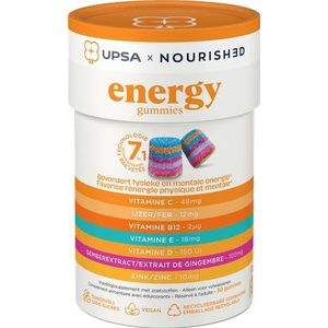 Upsa Nourished Energy Gummies 30
