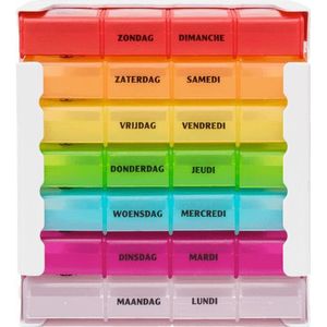 Eureka Care Pillendoos Kleur 1 Week  -  Eureka Pharma