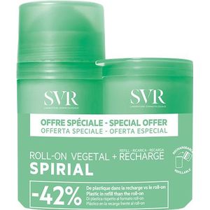 Svr Spirial Lot Roll-On Vegetal 50 ml+Recharg.50 ml