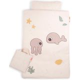 Done By Deer - Beddengoed Baby - Jelly & Wally - GOTS - 70x80 Cm