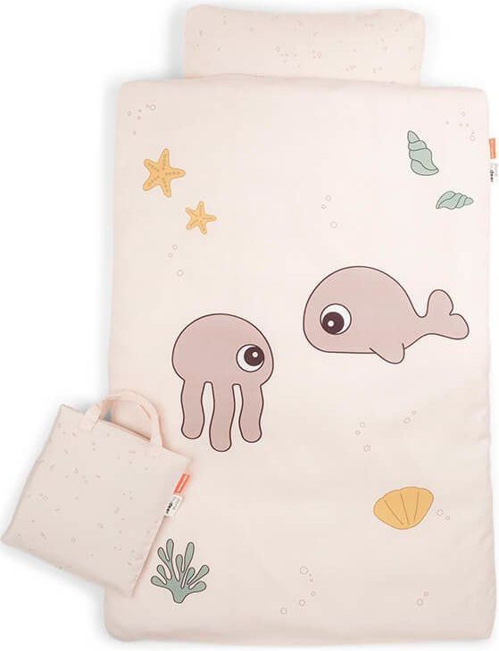 Done By Deer - Beddengoed Baby - Jelly & Wally - GOTS - 70x80 Cm