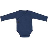 Baby's Only - Melange - Overslagromper - Jeans - 100% Biologisch Katoen