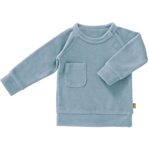Fresk Baby Trui Velours Blue Fog