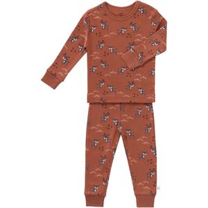 Fresk Baby Pyjama Deer Amber Brown 2 delig