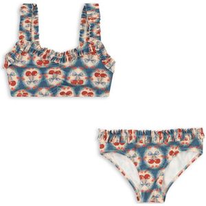 Konges Sløjd Bikini Kind Maya Grs Cherry Bow Blue