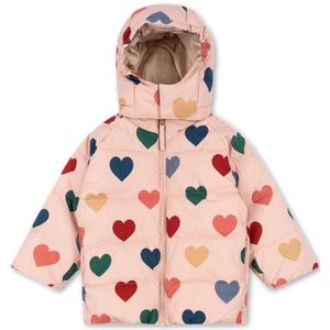 Konges Sløjd - Nuka Coeur - Kinderjas - Roze - Warme Pufferjas met THERMOLITE® EcoMade-vulling