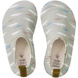 Waterschoenen - Grijs met Krokodillen - Katoen