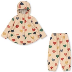 Konges Slojd - Regenset - Faire Bon Coeur Coloré - Lichtgewicht - Waterafstotend - Windbestendig