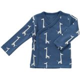 Fresk Wikkelvestje Giraf Indigo Blue