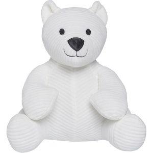 Baby's Only Knuffelbeer Sense - Teddybeer - Knuffeldier - Baby knuffel - Wit - 25x25 cm - Baby cadeau