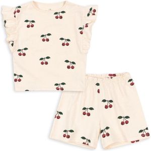 Konges Sløjd Kleding Set Lin Frill Ma Grande Cerise