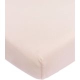 Meyco Baby Uni hoeslaken juniorbed - soft pink - 70x140/150cm
