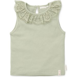 Little Dutch Babyhemdje Rib Grass Green