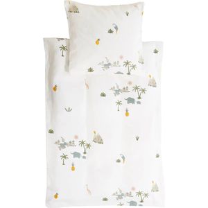 Roommate Dekbedovertrek Junior Gots Tropical
