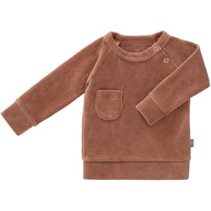 Fresk Baby Sweater Velours Twany Brown