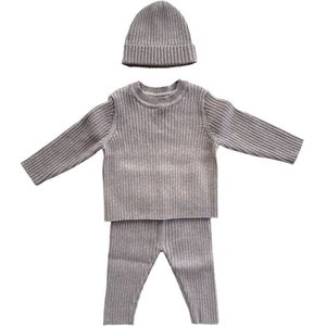 Yumi Baby Kleding Set Knitted Cacao Cutie