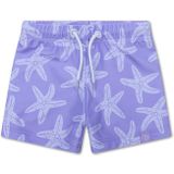 Swim Essentials | Lila Zeesterren UV Zwemboxer Jongens - Maat 62/68