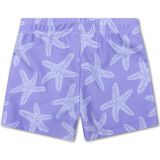Swim Essentials | Lila Zeesterren UV Zwemboxer Jongens - Maat 62/68