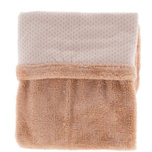 Snoozebaby Wiegdeken Dubbellaags Milky Rust - 75x100 cm
