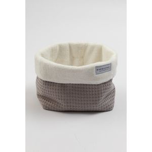Bamboom Mandje Soft Stone Warm Grijs