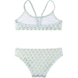 Slipstop - Maya - Bikini - Zeegroen - Met Gouden Hartjes - UV Bescherming