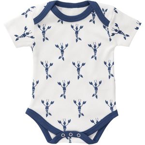 Fresk Romper Korte Mouw Lobster Indigo Blue