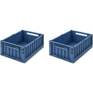 Liewood Opbergbakjes Weston Indigo Blue 36Cm 2St