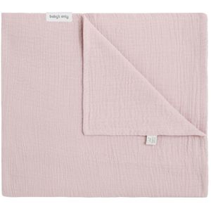 Baby's Only Ledikantdeken Fresh ECO - Baby deken gemaakt uit 100% ecologisch katoen - 0.6 TOG - Oud Roze - 100x135 cm