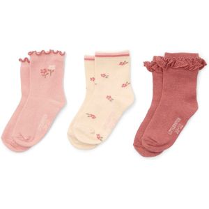 Little Dutch Babysokjes Warm Rose/Sand 3St