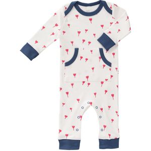 Fresk Baby Pyjama Zonder Voet Tulip Red