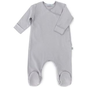 Bamboom Boxpakje Met Voetjes Grijs/Ivoor