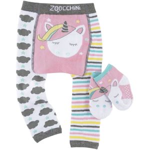 Zoocchini Baby Legging Allie The Alicorn Inclusief Sokjes 12/18mnd