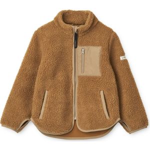 Nolan Pile Jacket Golden caramel oat mix