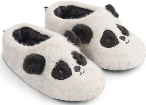 Liewood - Aviaja Panda - Babyslofjes - Sandy/Dark Grey