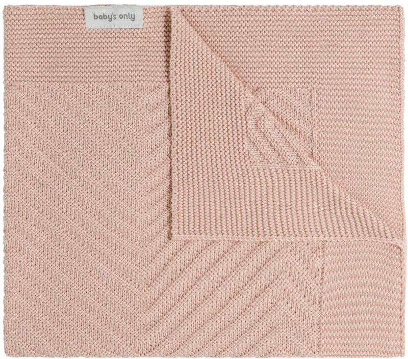 Baby's Only - Grace - Ledikantdeken - Blush - 100 x 135 cm