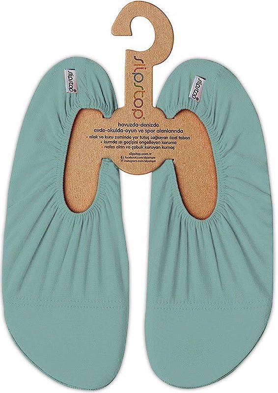 Slipstop - Mint Blue - Zeegroen - Waterschoenen voor Kinderen