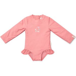 Little Dutch - Badpak - Rouge - Sunny Flowers - Lange Mouwen