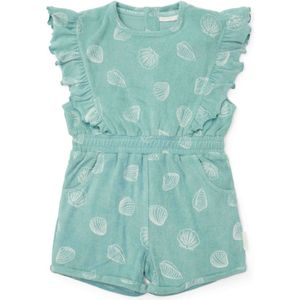 Little Dutch Baby Jumpsuit Ocean Treasures Surf Blue