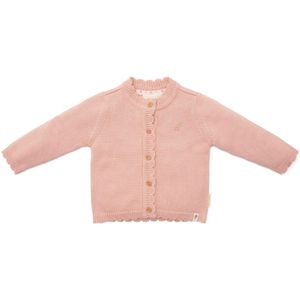 Little Dutch - Gebreid Vestje - Roze - Biologisch Katoen