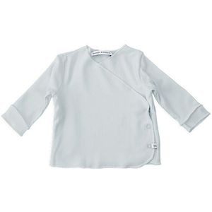 Bamboom Overslagshirt Lange Mouw Grijs Ivoor 1 Mnd