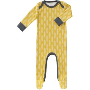 Fresk Baby Pyjama Met Voet Havre Vintage Yellow