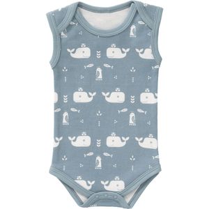 Fresk Romper Zonder Mouw Whale Blue Fog