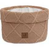Jollein - Check Knit - Commodemandje - Biscuit - 14x18x18 cm