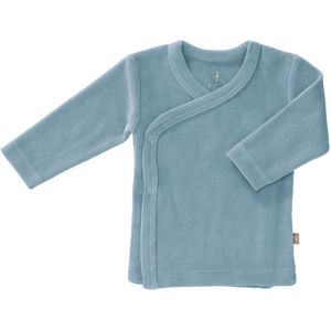 Fresk Baby Vestje Velours Blue Fog